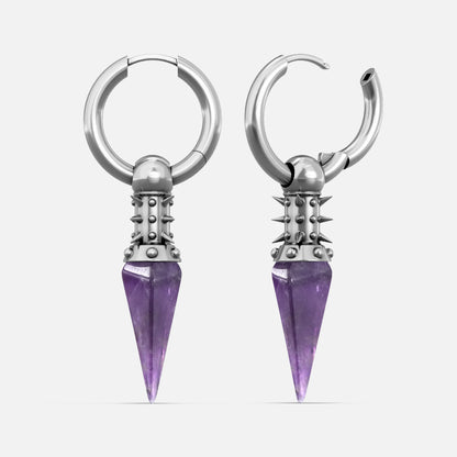 RIVET PRISM EARRINGS