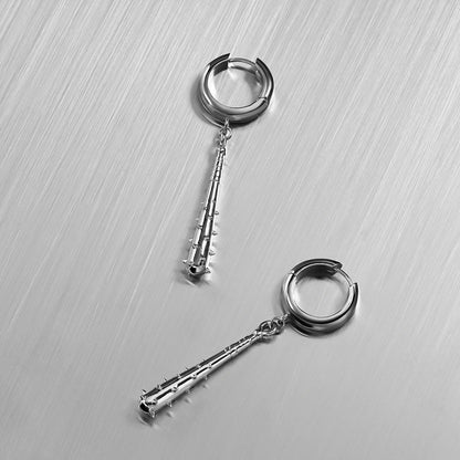 SPIKED BATON EARRINGS