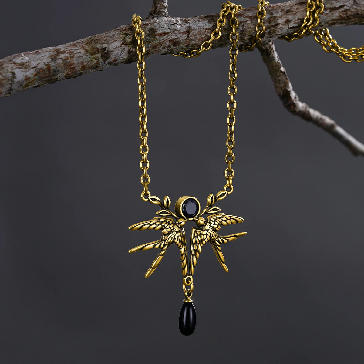 NOCTURNE WINGS NECKLACE