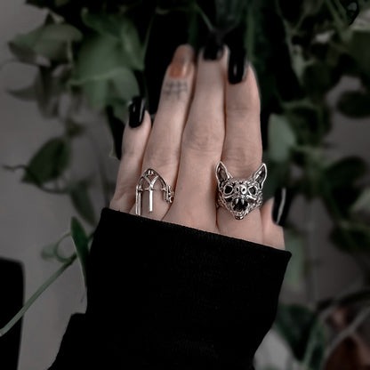 BAGUE DE CHAUVE-SOURIS GARDIEN MYSTIQUE