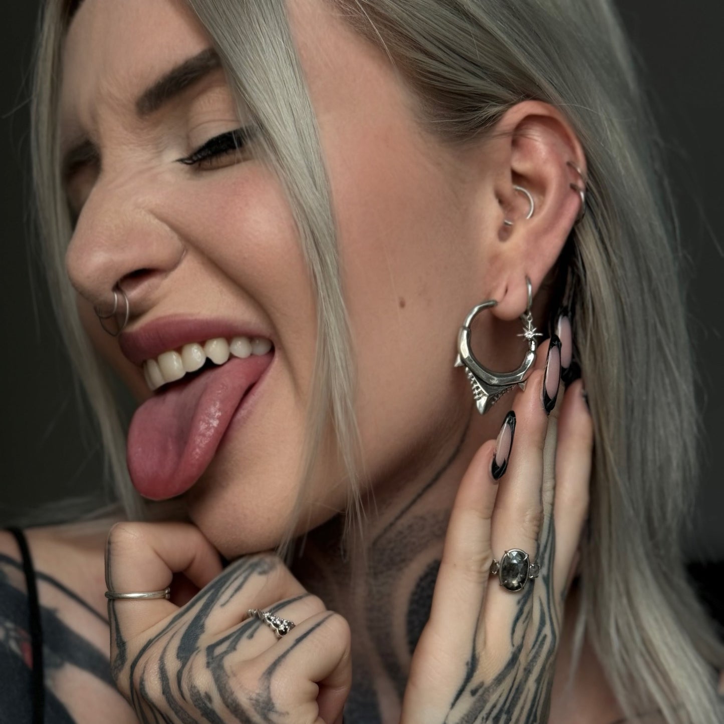 FIERCE EDGE EARRINGS