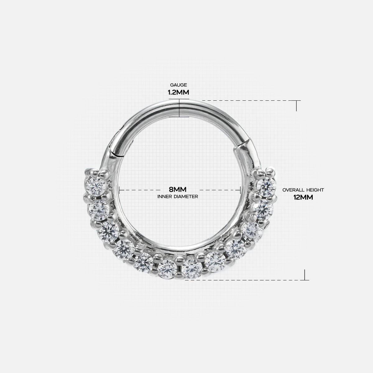 RADIANT CIRCLE SEPTUM CLICKER