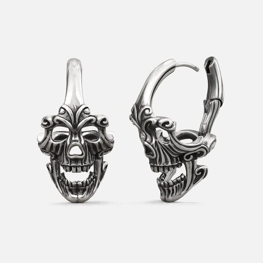 MASKED SKULL EARRINGS