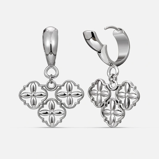 GOTHIC QUATREFOIL EARRINGS