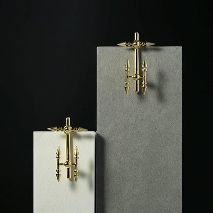 SPIRE AXIS STUD EARRINGS