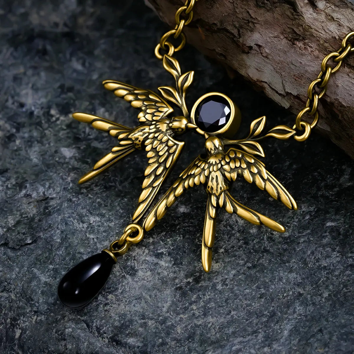 NOCTURNE WINGS NECKLACE