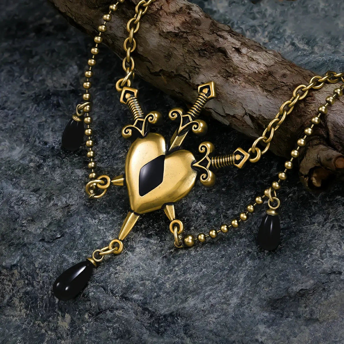 BLADEBOUND HEART NECKLACE