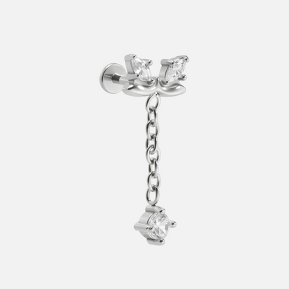 ETHEREAL ELEGANCE FLAT BACK STUD