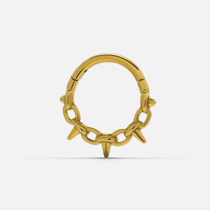 CHAIN SPIKE SEPTUM CLICKER