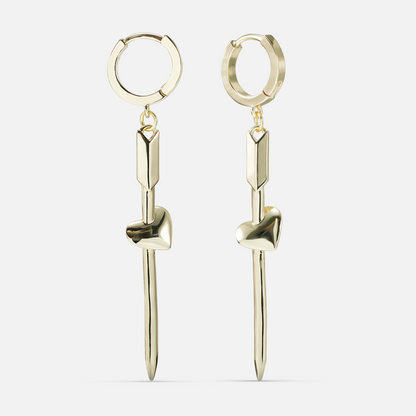 HEART'S ARROW EARRINGS
