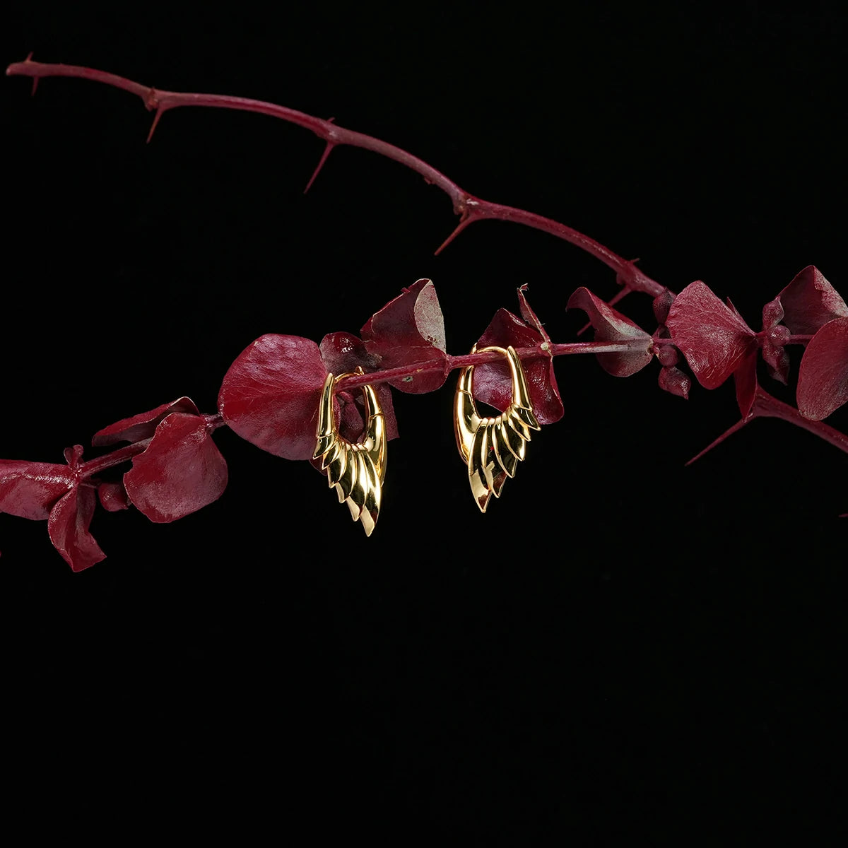 CARAPACE WING EARRINGS
