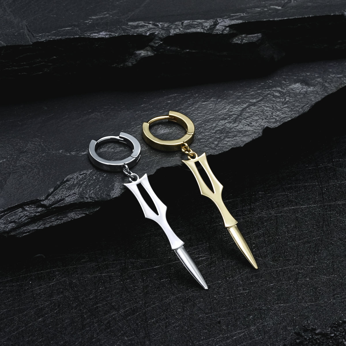 SHADOW BLADE EARRINGS