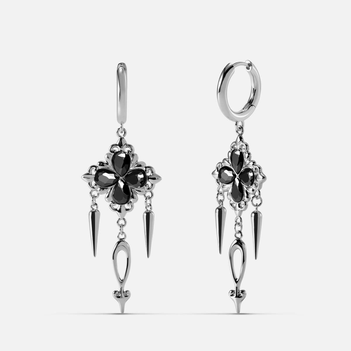 GOTHIC BLOOM EARRINGS