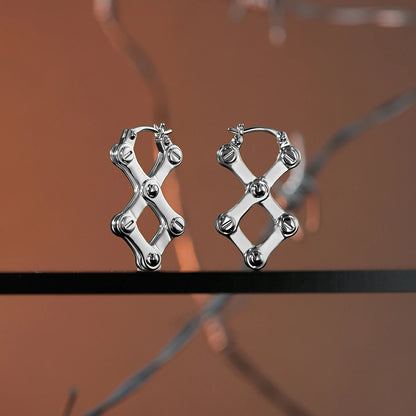 CHAINLINK X EARRINGS
