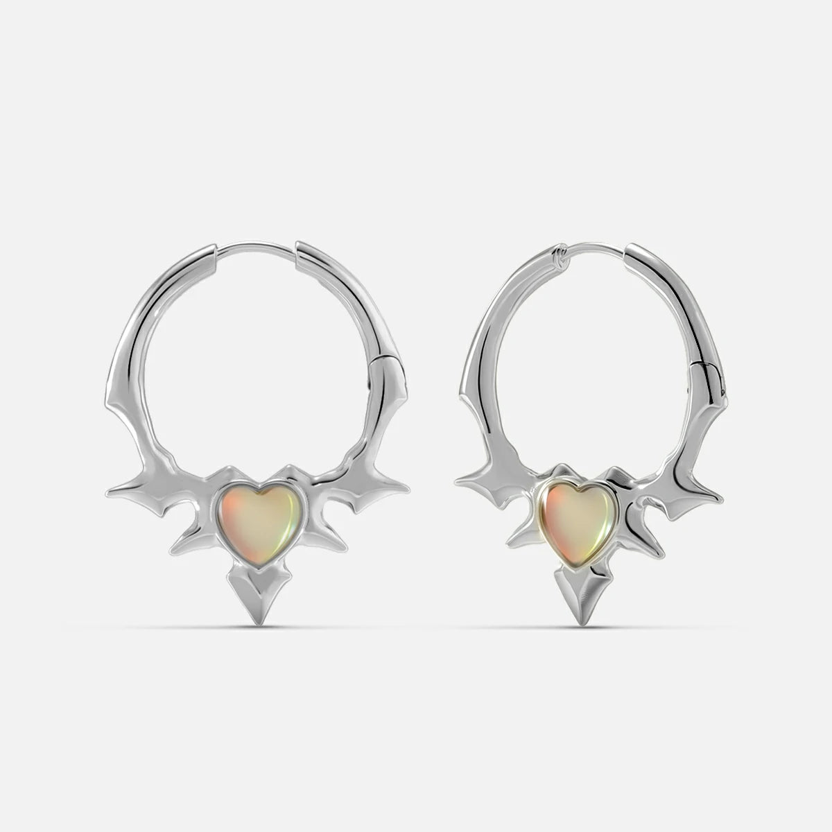 BLAZING HEART EARRINGS