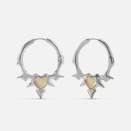 BLAZING HEART EARRINGS