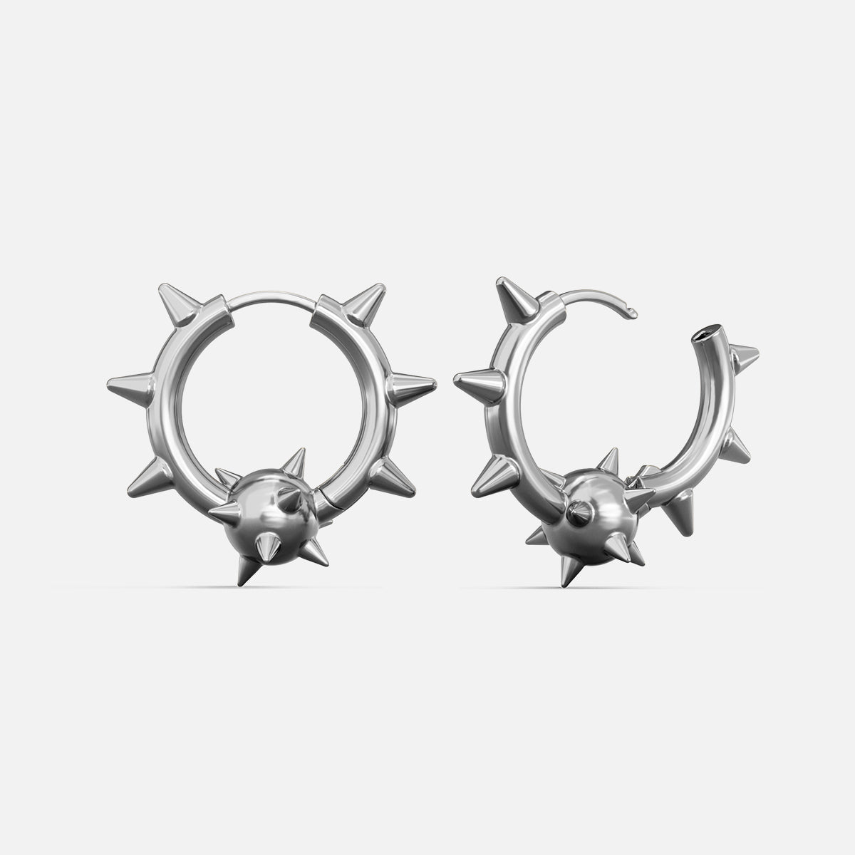 THORN SKULL EARRINGS
