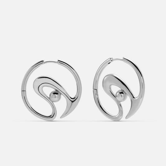 LIQUID ORBIT EARRINGS