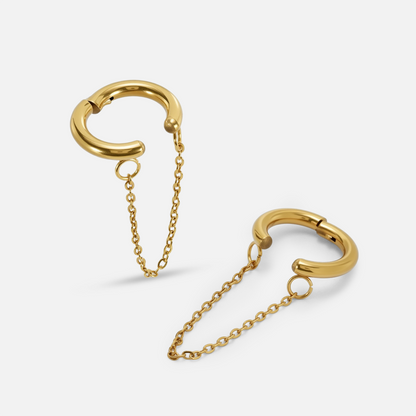 Aurum Chain Ear Cuffs
