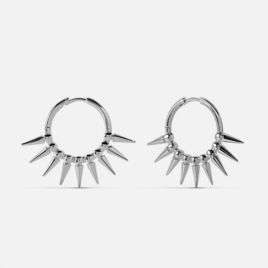 SPIKE CROWN EARRINGS