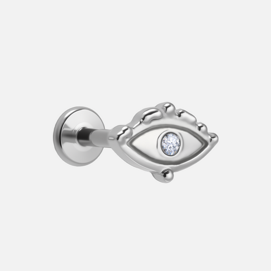 WATCHFUL EYE FLAT BACK STUD