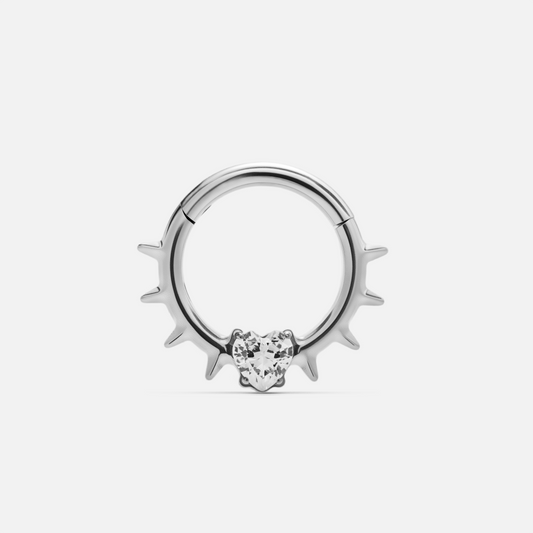 CROWNED HEART SEPTUM CLICKER