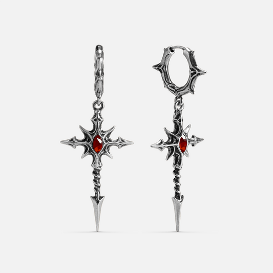 LONGINUS BLOOD RELIC EARRINGS