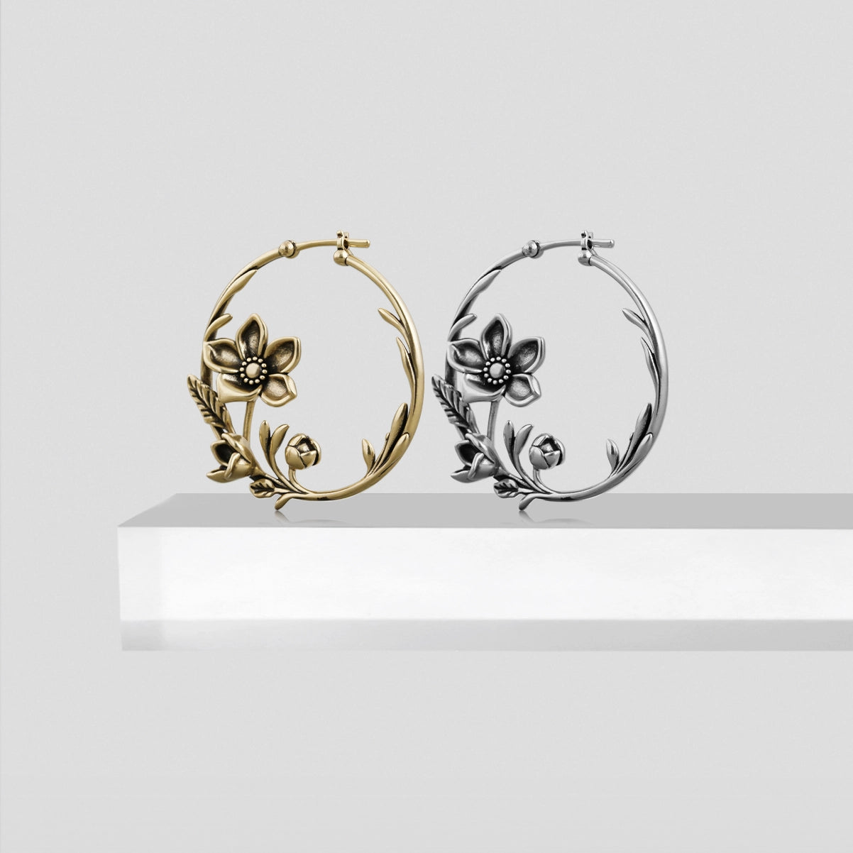 BLOSSOMING VINE EARRINGS