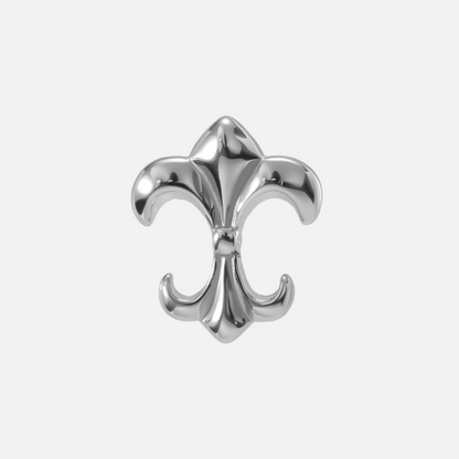 FLEUR-DE-LIS FLAT BACK STUD