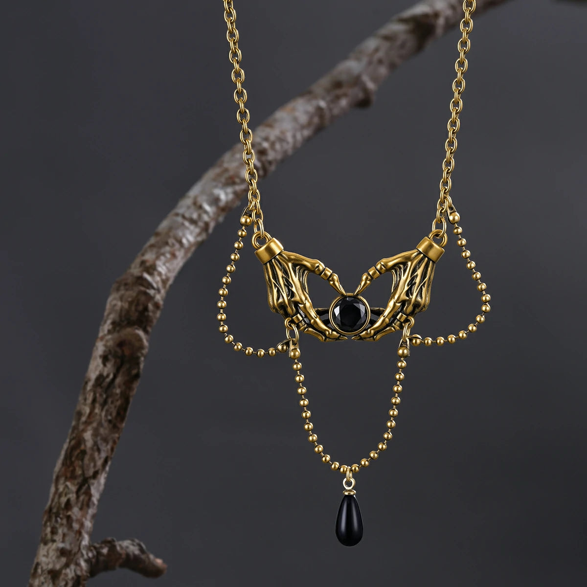 SKELETAL OATH NECKLACE