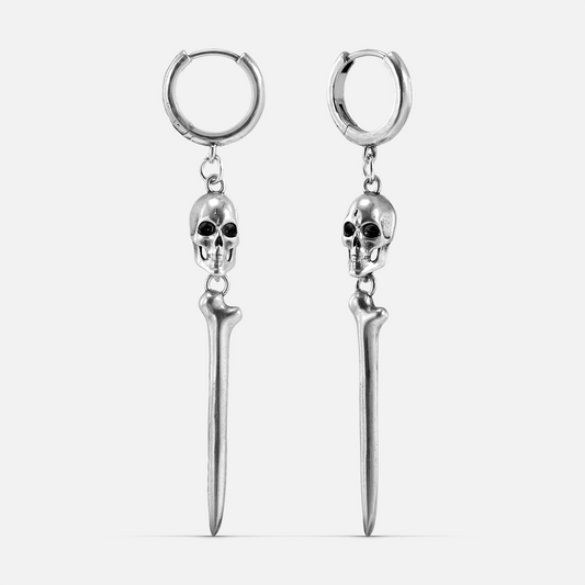 BONE SPIKE EARRINGS