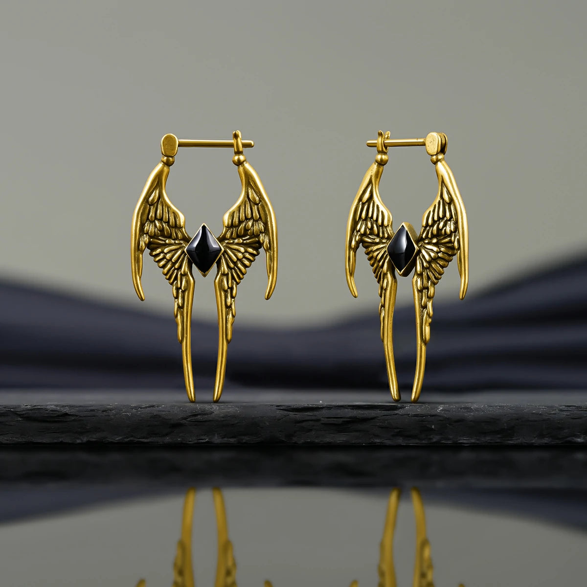 FALLEN WING EARRINGS