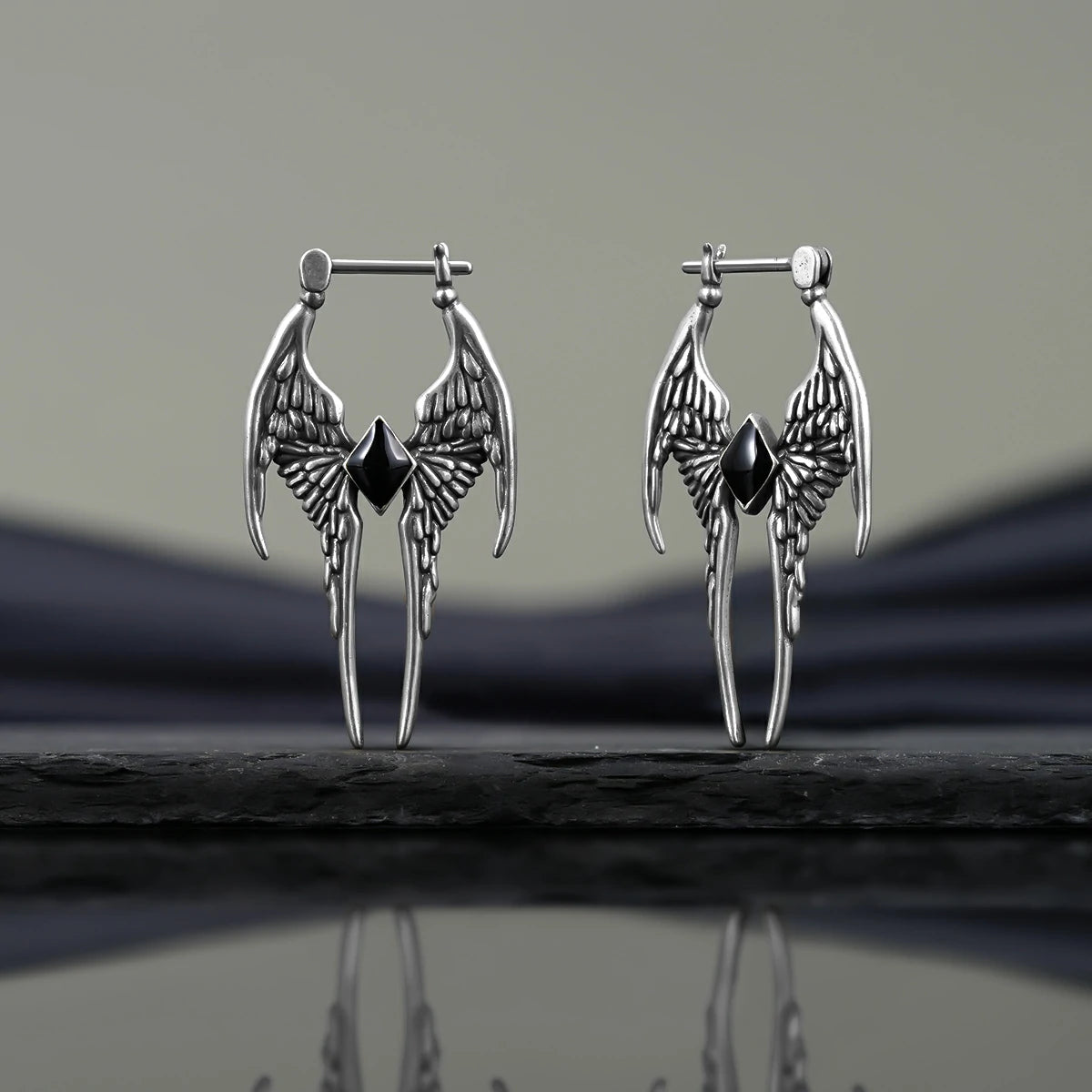 FALLEN WING EARRINGS