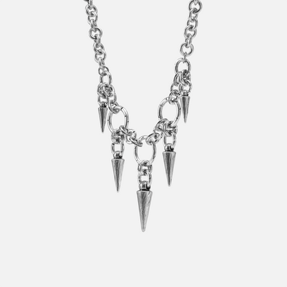 WARDEN SPIKE NECKLACE