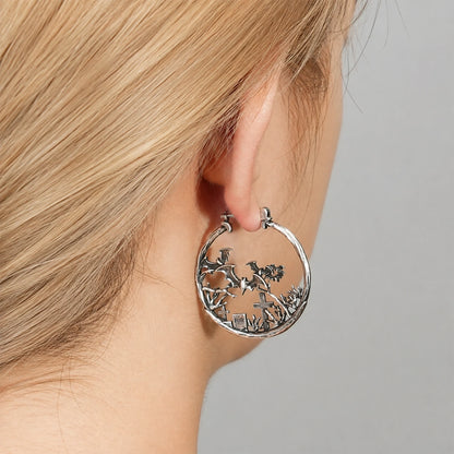 GRAVEYARD BAT EARRINGS