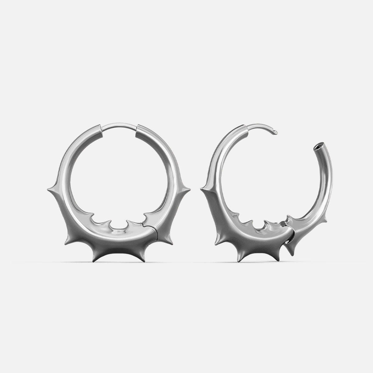 IRON CROWN EARRINGS