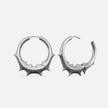 IRON CROWN EARRINGS