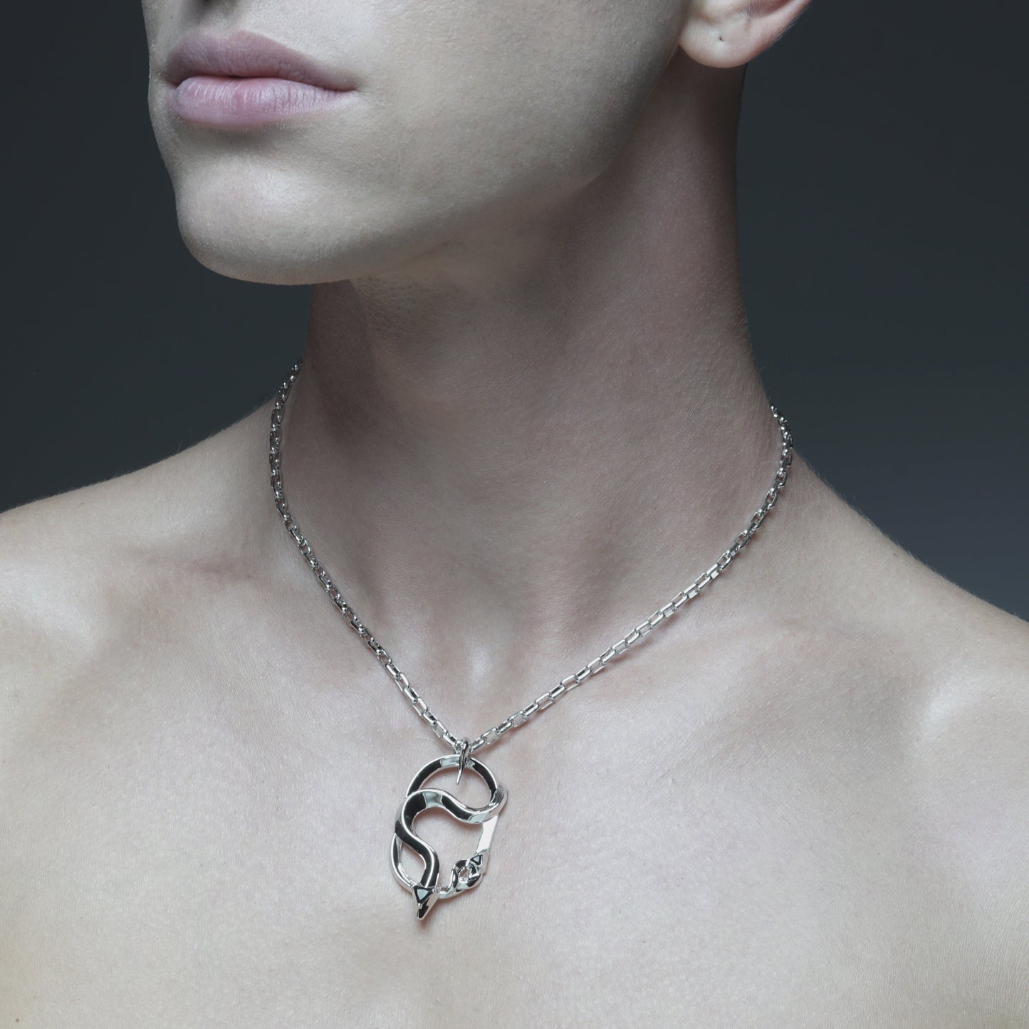CAGED COIL PENDANT