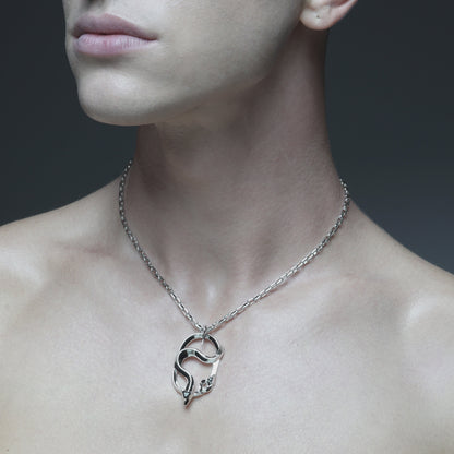 CAGED COIL PENDANT
