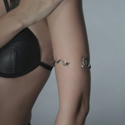 SERPENT LINE ARM CUFFS