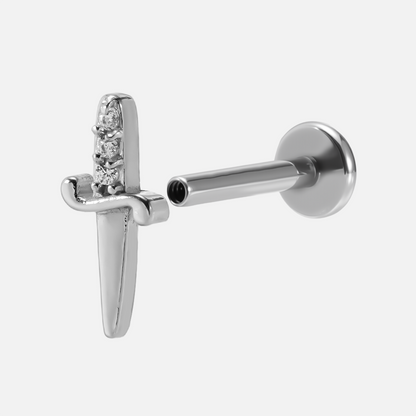 SHINING BLADE FLAT BACK STUD