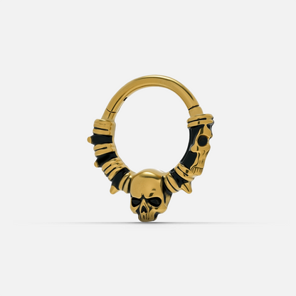 DARK SKULL SEPTUM CLICKER