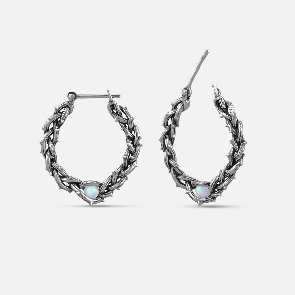 THORNS OPAL EARRINGS