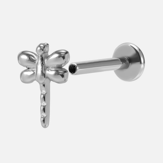 DANCING DRAGONFLY FLAT BACK STUD