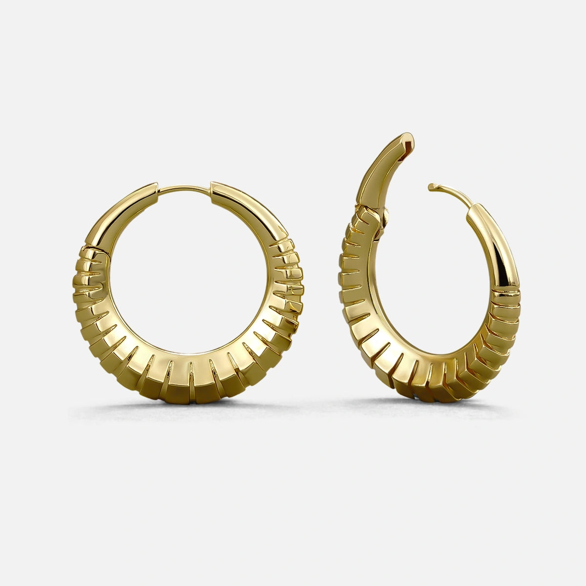 INDUSTRIAL TREAD EARRINGS