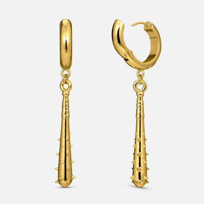 SPIKED BATON EARRINGS