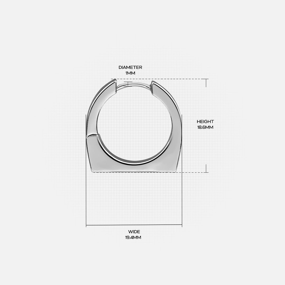 MODERN HOOP EARRINGS