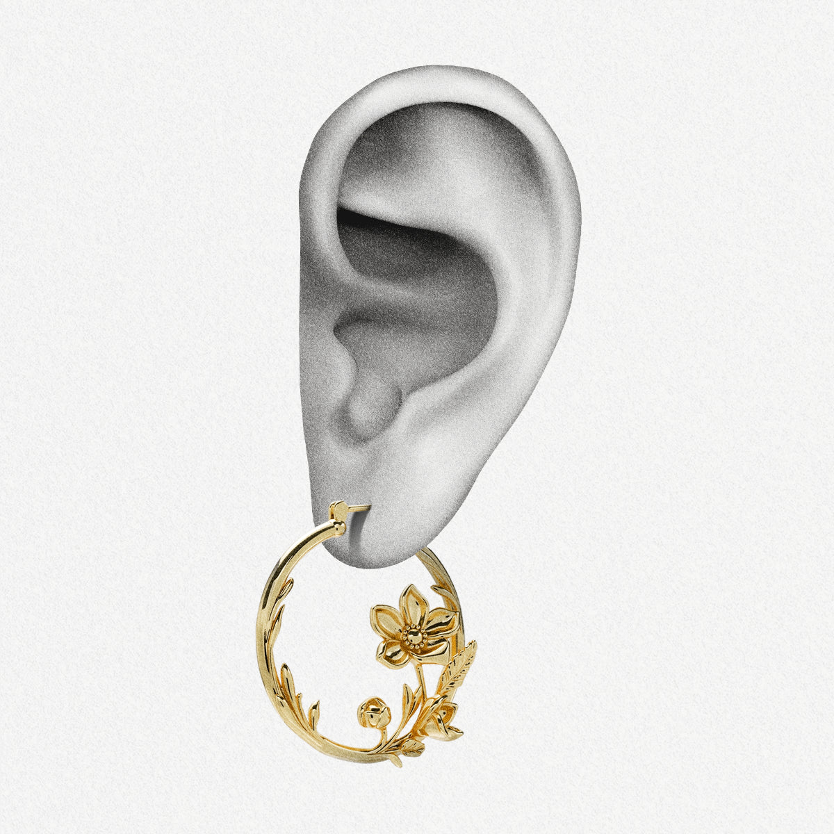 BLOSSOMING VINE EARRINGS