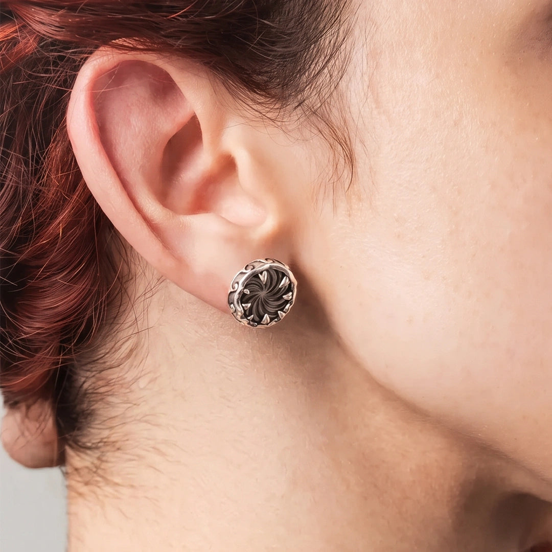 CHARYBDIS MAW EAR STUDS