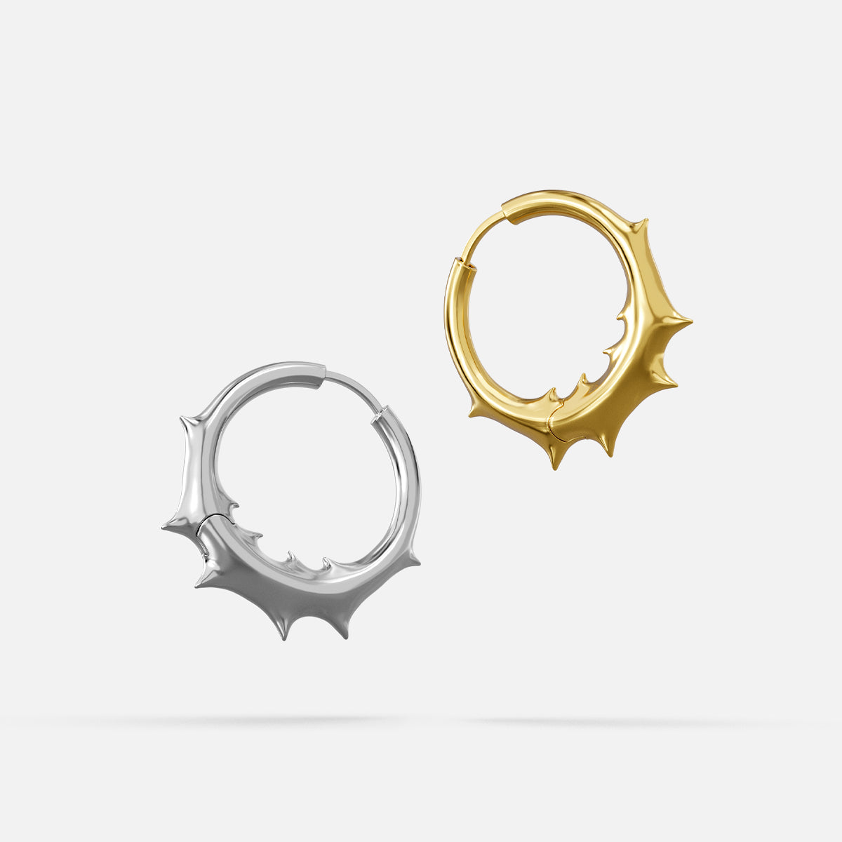 IRON CROWN EARRINGS